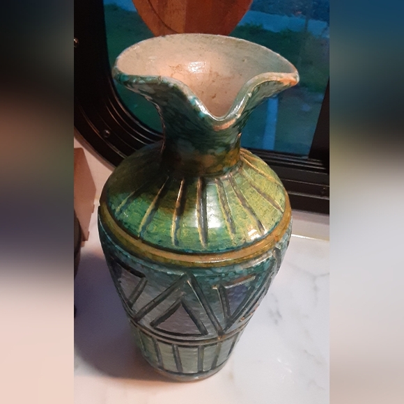 Beautiful Vintage Pottery-bitossi-signed piece - Picture 4 of 10